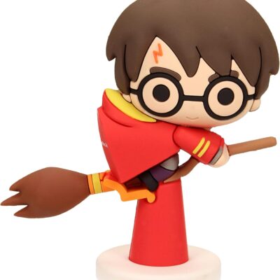Figura SD Toys Mini Rubber Figures - Harry Potter in Nimbus with Red Cape