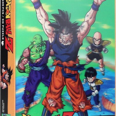 Puzzle Lenticular 3D Effect - Dragon Ball Z: Namek Heroes (100 peças)