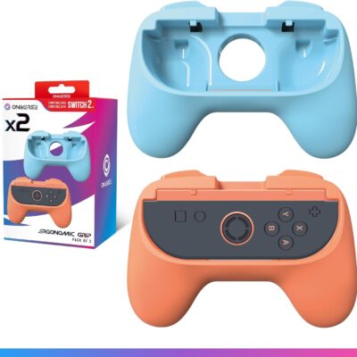 Oniverse Pack 2 Ergonomic Grip - Nintendo Switch 2 (Orange / Blue)