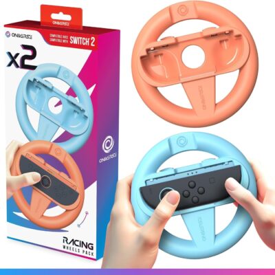 Oniverse Pack 2 Racing Wheels - Nintendo Switch 2 (Orange / Blue)