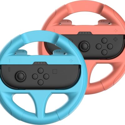 Subsonic Pack 2 Racing Wheels - Nintendo Switch 2 (Red / Blue)