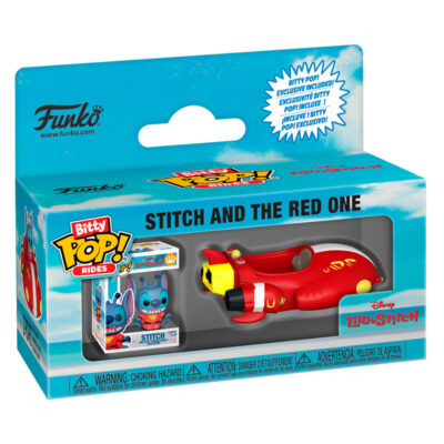 Figura Funko Bitty POP! Rides: Lilo & Stitch - Stitch and the Red One