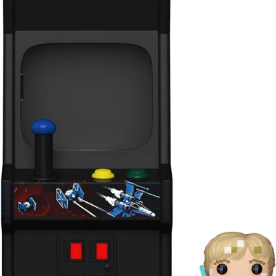 Figura Funko Bitty POP! Arcade: Star Wars - Luke (8-Bit) + Arcade Display