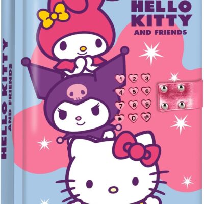 Diário Secreto Eletrónico com Código de Abertura -  Hello Kitty (Com Som)