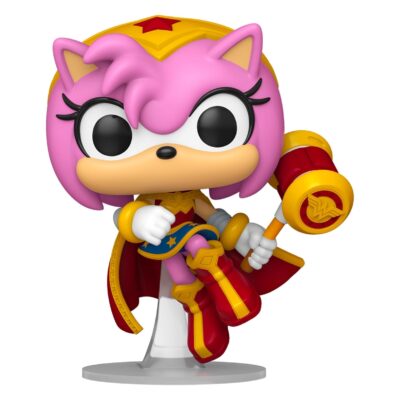 Figura Funko POP! Heroes: Justice League x Sonic The Hedgehog - Amy as Wonder Woman 595