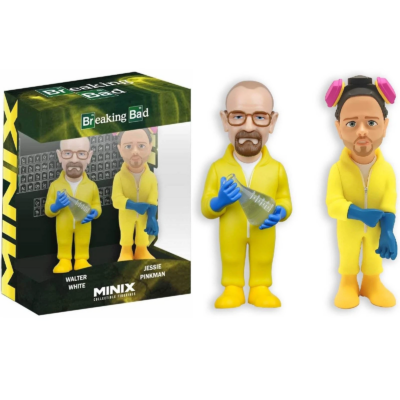 Figura Minix TV Series: Breaking Bad - Walter White & Jesse Pinkman (Twin Pack)