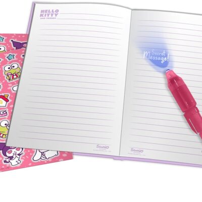 Conjunto de Diário + Caneta - Hello Kitty & Friends