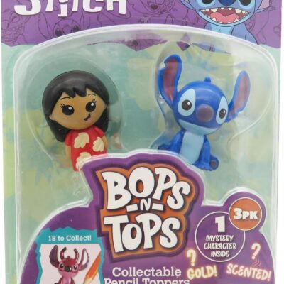 Pencil Toppers - Disney Stitch (2 Figuras + 1 Figura Surpresa)