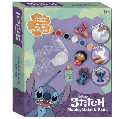 Conjunto de Moldes de Figuras para Pintar - Disney Stitch