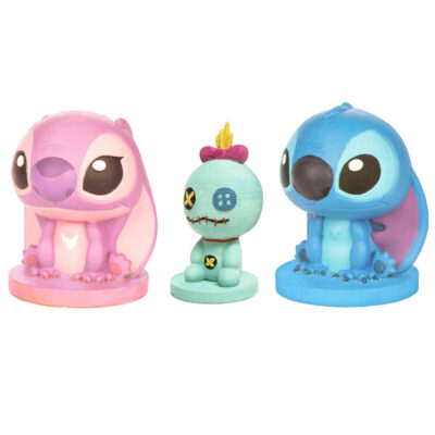 Conjunto 3 Figuras para Pintar - Disney Stitch