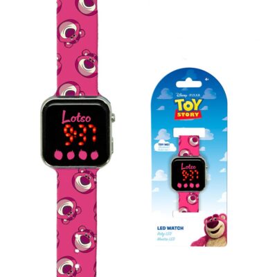 Relógio Infantil Led - Toy Story: Lotso