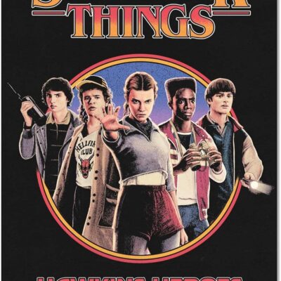Poster Stranger Things - Hawkins Heroes