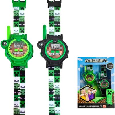 Relógio Walkie-Talkie 2 em 1 - Minecraft