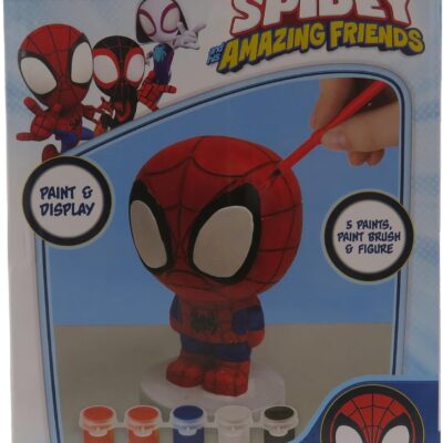 Figura de Gesso para Pintar - Marvel Spiderman