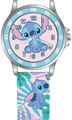 Relógio Analógico Time Teacher Watch - Disney Stitch
