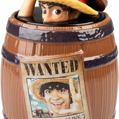 Pote para Biscoitos - Netflix: One Piece Luffy