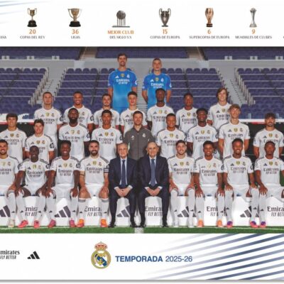 Poster Real Madrid 2025/2026 Squad