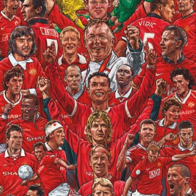 Poster Legends Of Manchester United