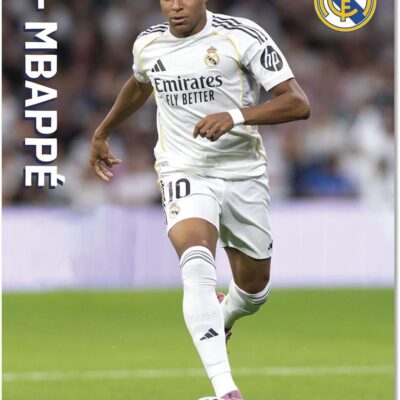 Poster Real Madrid 2025/2026 Mbappe