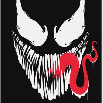 Poster Marvel Venom Black Face