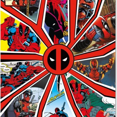 Poster Marvel Deadpool Comic Cover 30 Years