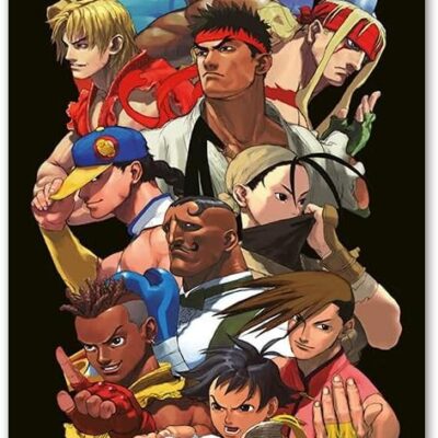 Poster de Porta - Street Fighter III