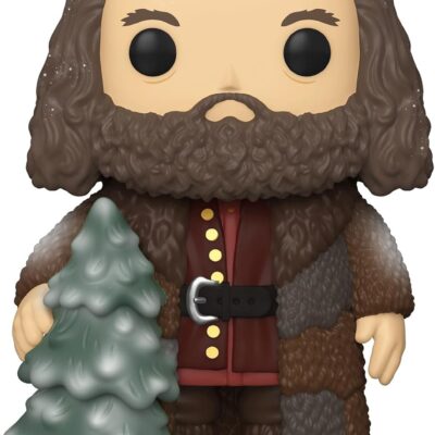Figura Funko POP! Harry Potter: Holiday - Rubeus Hagrid with Christmas Tree (Super Sized) 126
