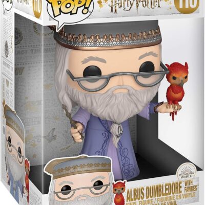 Figura Funko POP! Harry Potter - Albus Dumbledore with Fawkes (Jumbo Sized 25cm) 110