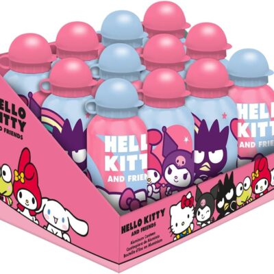 Garrafa de Alumínio 500ml - Hello Kitty & Friends (Sortido)