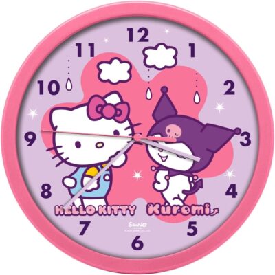Relógio de Parede - Hello Kitty & Friends