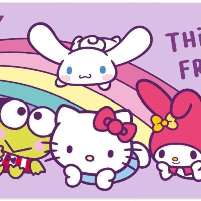 Tapete De Rato XL - Hello Kitty & Friends
