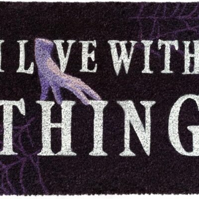 Tapete Porta - Wednesday: I Live with Thing