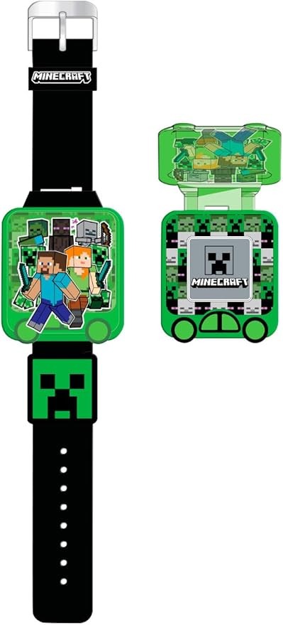 Relógio Digital Educativo - Minecraft