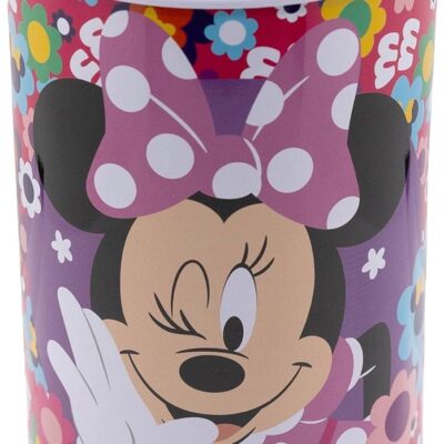 Mealheiro Infantil Metálico - Minnie Flowers