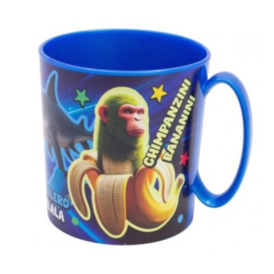 Caneca Infantil 390ml - Italian Brainrot (apta para Microondas)