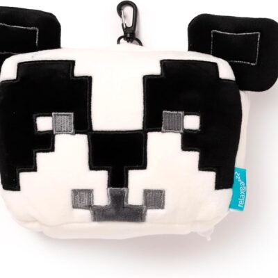 Almofada de viagem e máscara para dormir Relaxeazzz - Minecraft Panda