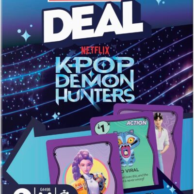 Jogo de Tabuleiro Monopoly Deal: KPop Demon Hunters