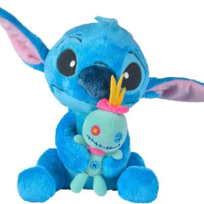 Peluche Disney Stitch - With Scrump (25cm)