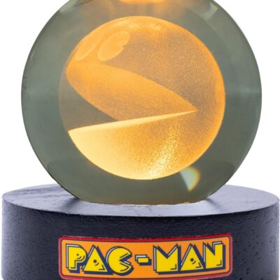 Candeeiro 3D - Pacman Crystal Ball