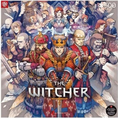 Puzzle Good Loot - The Witcher Northern Realms (500 peças)