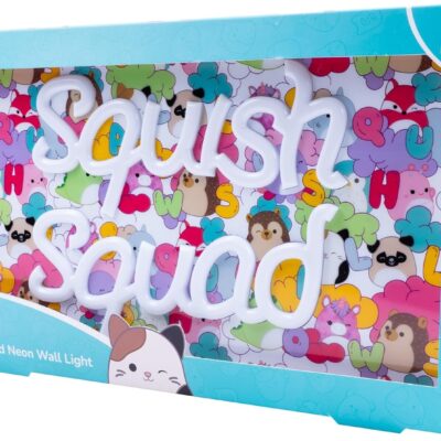 Squishmallows Squish Squad Neon Wall Light