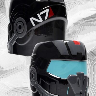 Vaso Decorativo Mass Effect - N7 Helmet