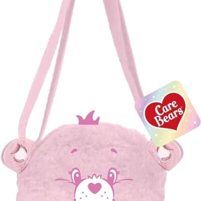 Bolsa em Peluche Care Bears Rosa