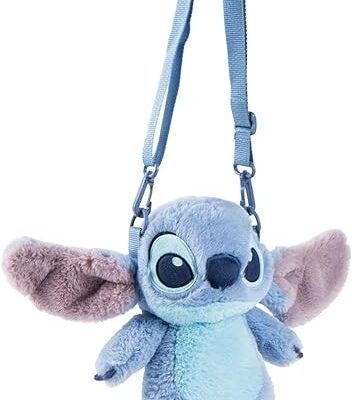 Mala de Tiracolo em Peluche Stitch