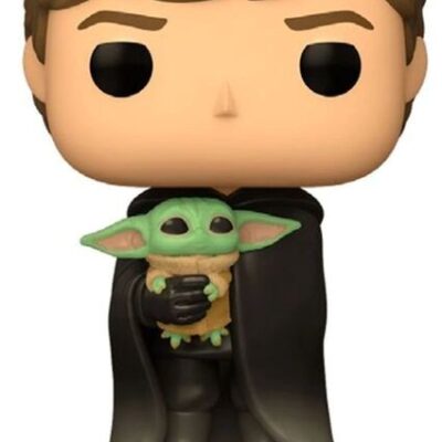 Figura Funko Pop! Star Wars – Luke Skywalker With Grogu (482)