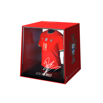 Figura My Jersey - Portugal: Nuno Mendes (Home 2025)