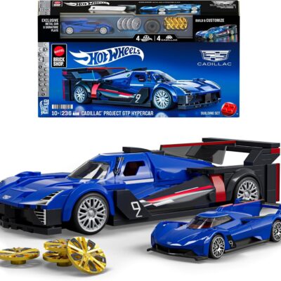 Hot Wheels: Speed Series Building Set - Cadillac Project GTP Hypercar