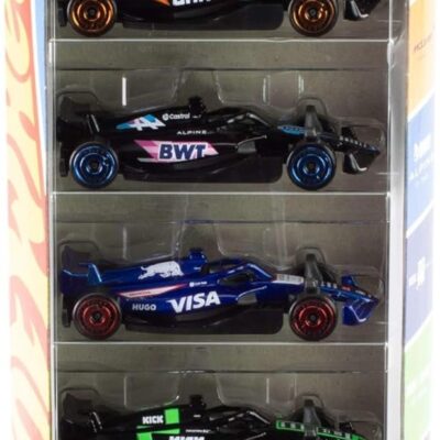 Hot Wheels - Formula 1 Race Team 2024 (Pack 5 Carros)