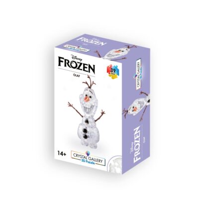 Puzzle 3D Crystal Gallery Disney Frozen - Olaf (39 Peças)