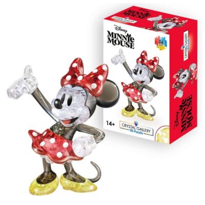 Puzzle 3D Crystal Gallery Disney - Minnie Mouse (36 Peças)